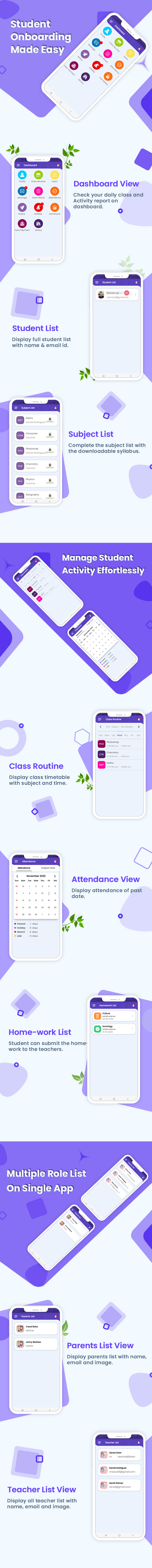 School Master Mobile App for iphone